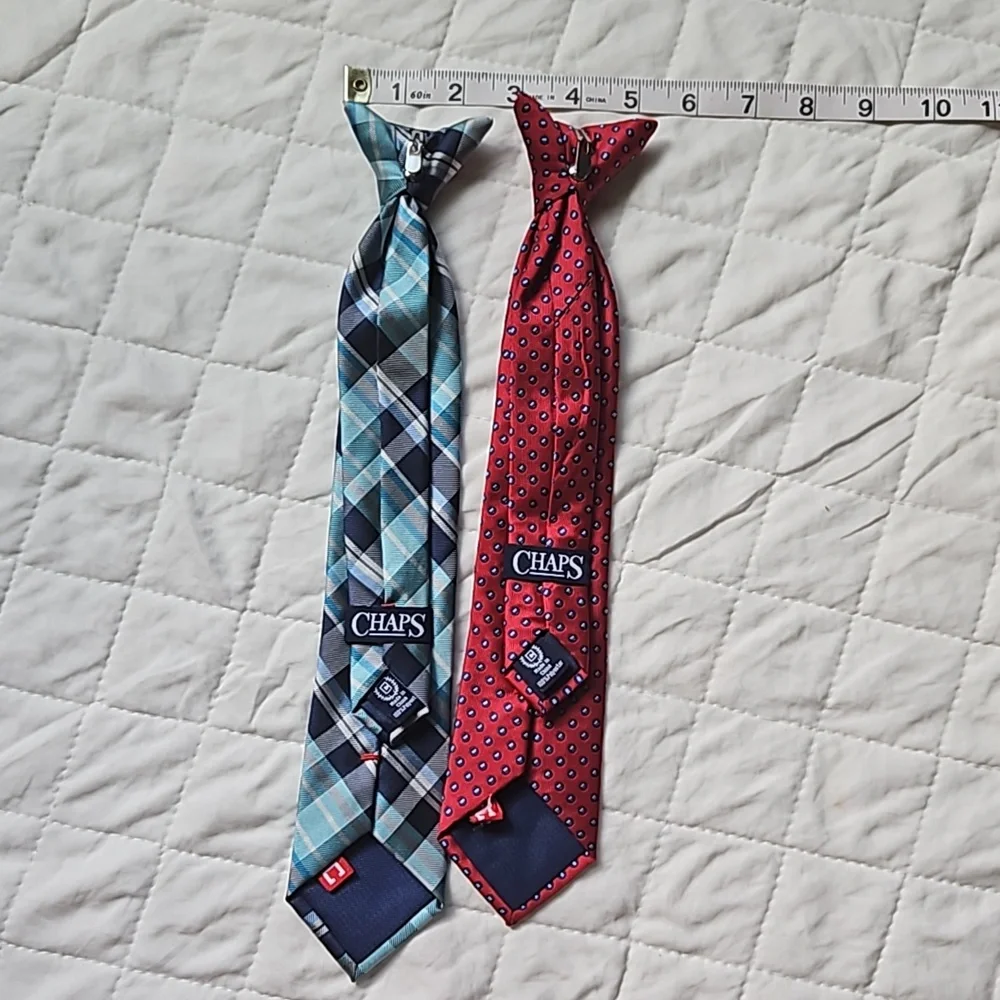 CHAPS bundle of youth clip on ties